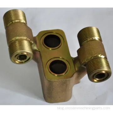 Brass Hydraulic Valves CNC Machined Casting Part